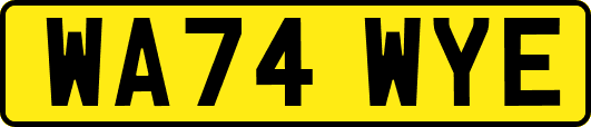 WA74WYE