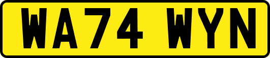 WA74WYN