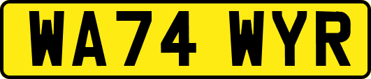 WA74WYR