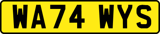 WA74WYS