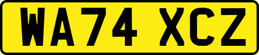 WA74XCZ