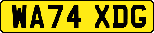 WA74XDG