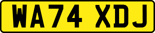 WA74XDJ