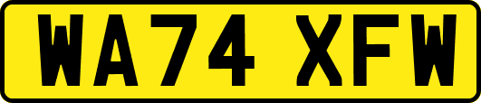 WA74XFW