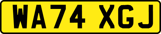 WA74XGJ