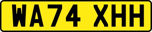 WA74XHH
