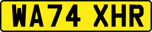 WA74XHR