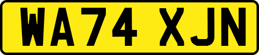 WA74XJN