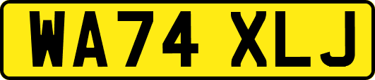 WA74XLJ