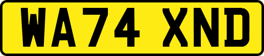WA74XND