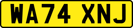 WA74XNJ