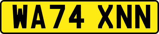 WA74XNN