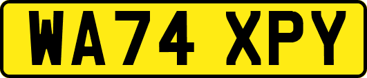 WA74XPY
