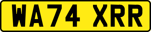 WA74XRR