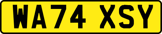 WA74XSY