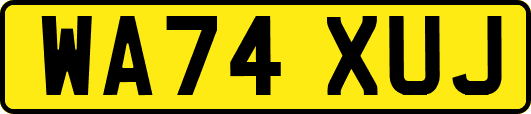 WA74XUJ