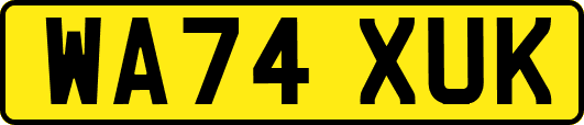 WA74XUK