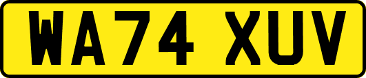 WA74XUV