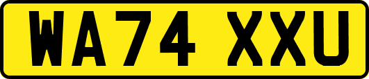 WA74XXU