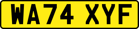 WA74XYF