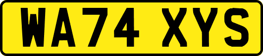 WA74XYS