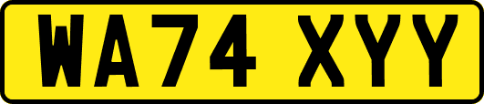 WA74XYY