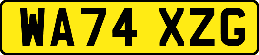WA74XZG