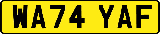 WA74YAF