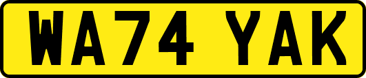 WA74YAK