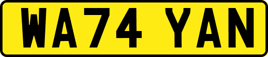 WA74YAN