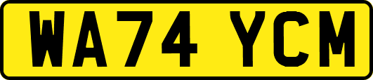 WA74YCM