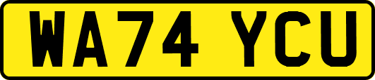 WA74YCU