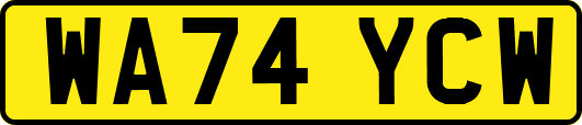 WA74YCW