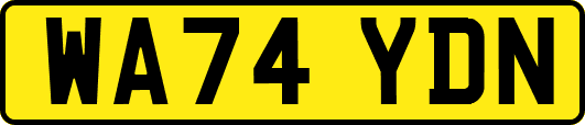 WA74YDN