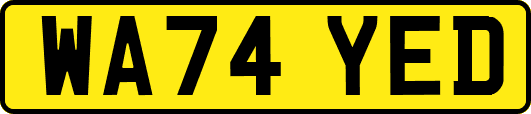 WA74YED