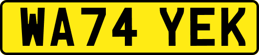WA74YEK