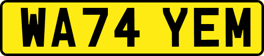 WA74YEM