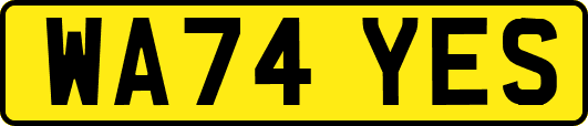 WA74YES