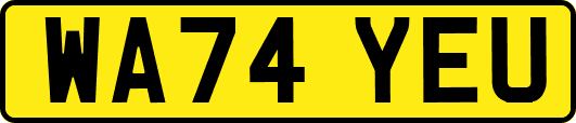 WA74YEU