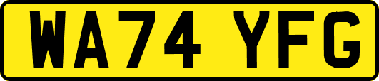 WA74YFG
