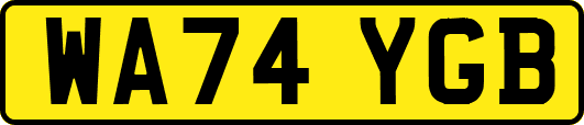 WA74YGB