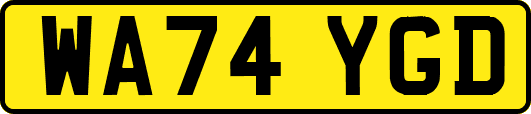 WA74YGD