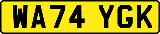 WA74YGK