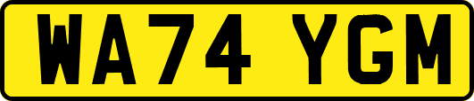 WA74YGM
