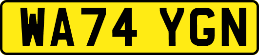WA74YGN