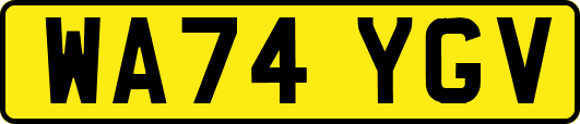 WA74YGV