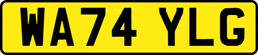 WA74YLG
