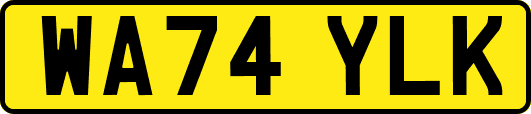 WA74YLK