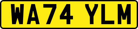 WA74YLM