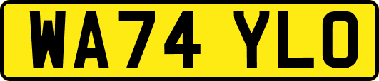 WA74YLO